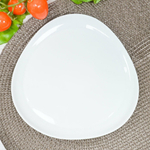 Тарелка обеденная 20,5см Вайт, Без деколи
