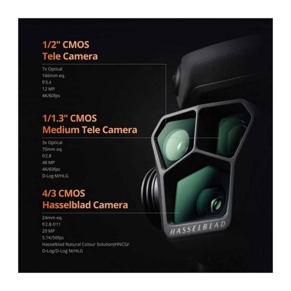 Квадрокоптер DJI Mavic 3 Fly More Combo with RC pro