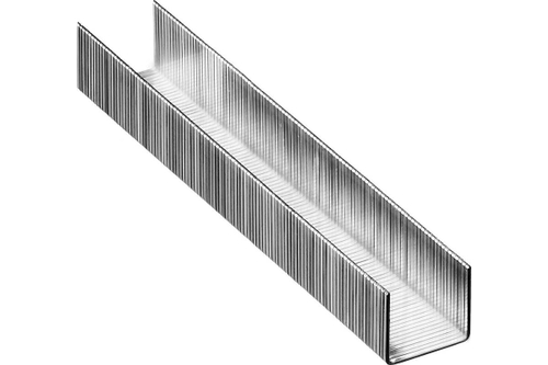 Закаленные узкие скобы для степлера ЗУБР тип 53, 12 мм, 1000 шт. 31625-12