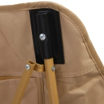 Кресло складное до 100 кг DC-7418, 55*50*72 см, цвет: бежевый, ТуристМастер