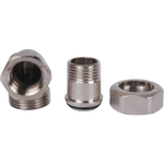 Американка STOUT никелированная угловая 1/2" ВР/НР O-Ring уплотнение