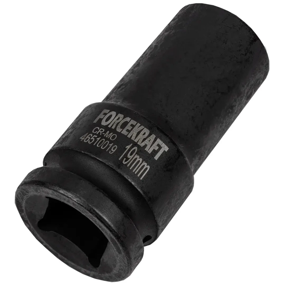 Головка ударная глубокая 3/4'', 19мм (6гр.) FORCEKRAFT FK-46510019