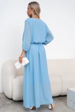 Платье Селеста (голубой) Р11-1088/9 Nikol