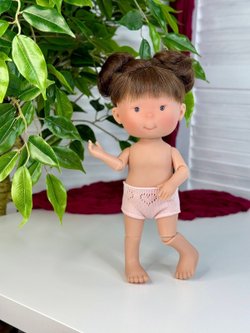 Кукла Nines виниловая 30см PIPPA шарнирная без одежды (2911W)