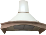 Вытяжка CIARKO CRE-New 90 слоновая кость, деревянное обрамление, 950 м3/ч