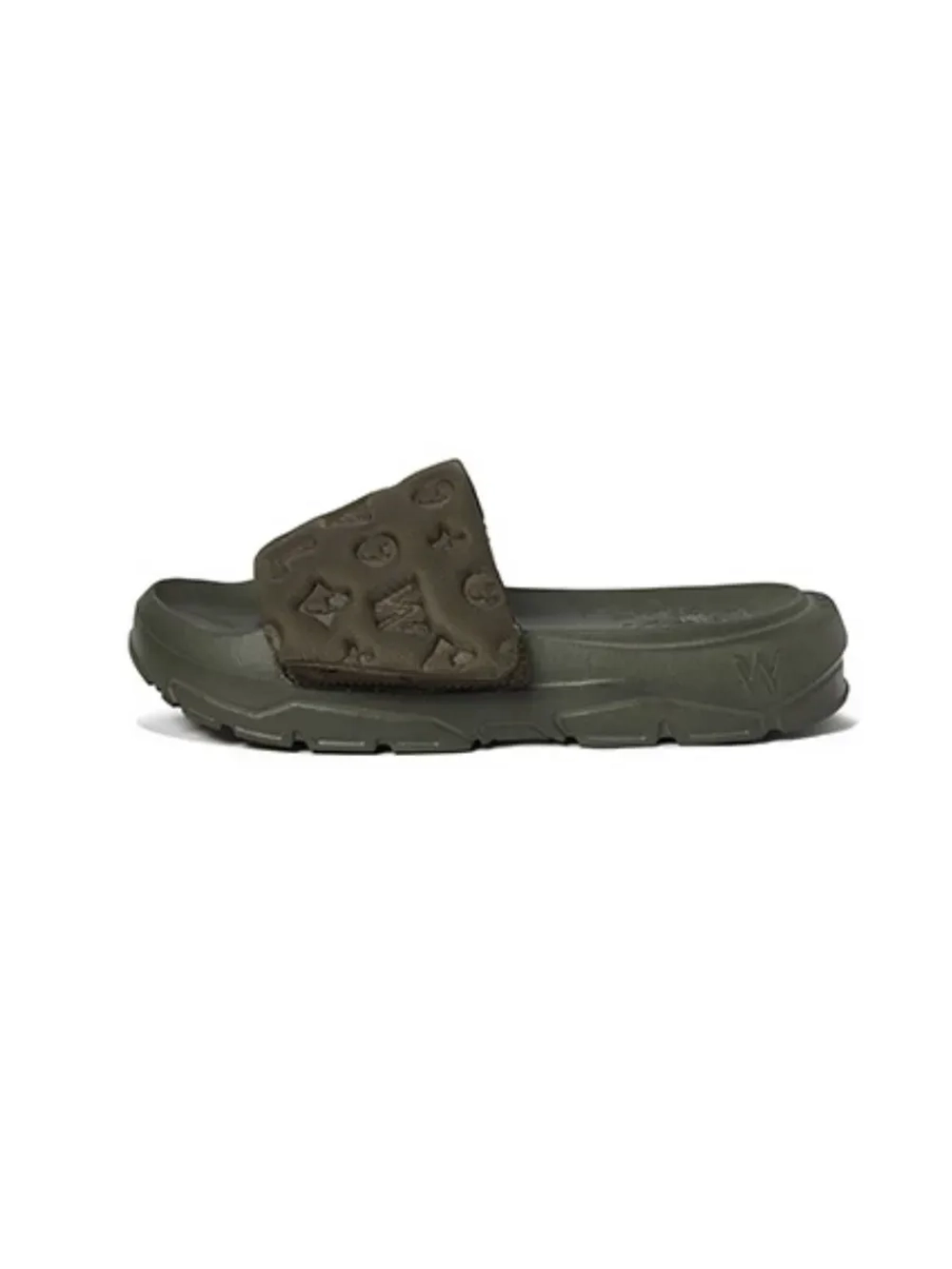 Шлепанцы на липучке spacerun (multi ladogram)