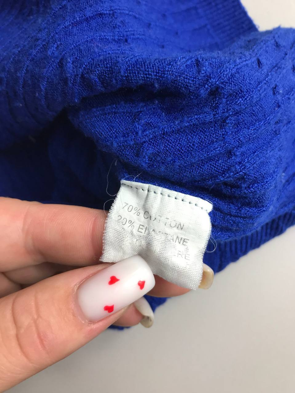 Платье трикотажное, ассиметричное, в ярком цвете 44-46 размер