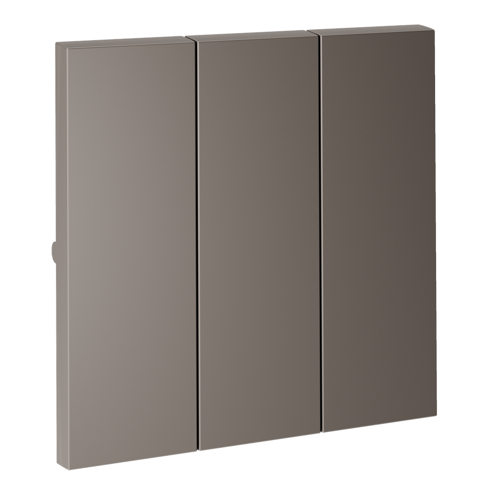 Клавиши для выключателя/переключателя трехклавишного, S70 (капучино)