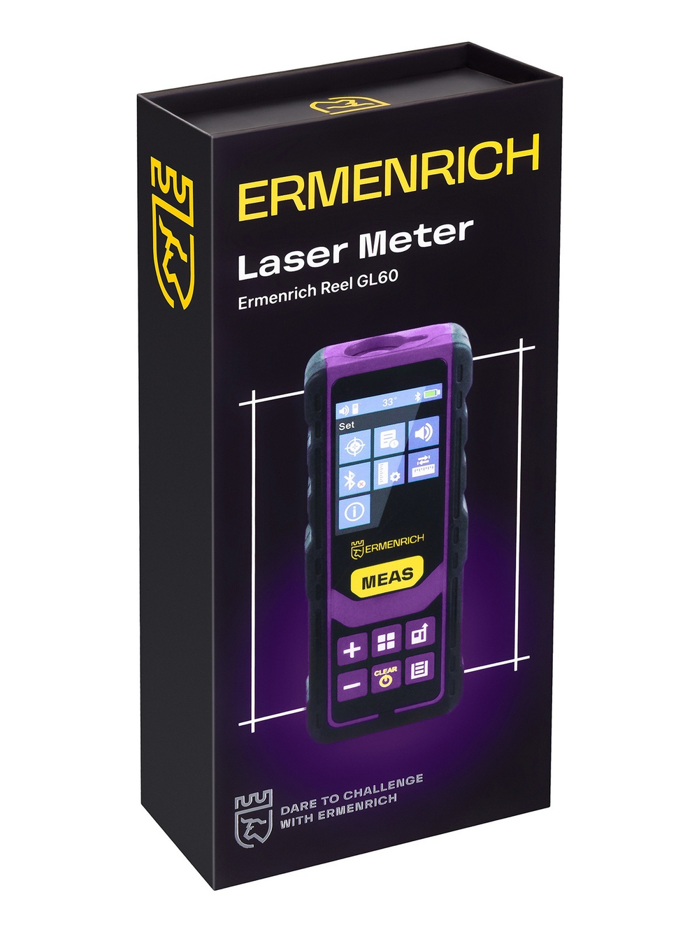 Лазерная рулетка Ermenrich Reel PRO GL60