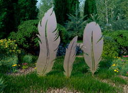 Парковая скульптура Перо (3 шт)