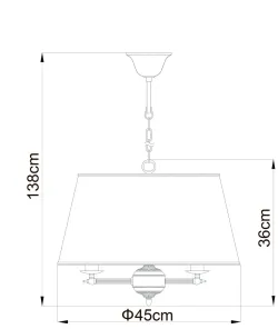 Подвесная люстра Arte Lamp