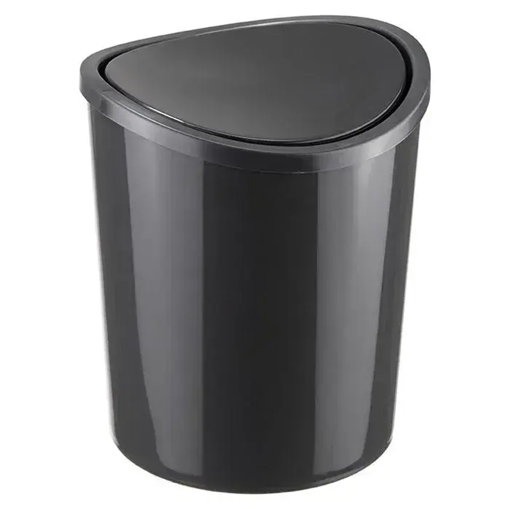 Контейнер для мусора настольный 1.6л Графитовый