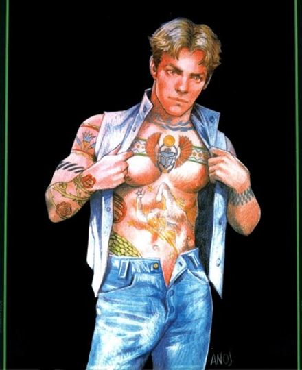 Anos Nemos - эротическое искусство художника Аноса Немоса. 18+