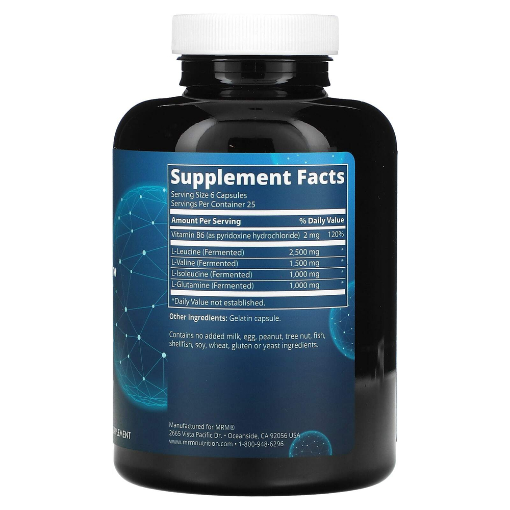 MRM Nutrition, Nutrition, BCAA и G 6000, 150 капсул