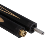 Бильярдный кий для русского бильярда Конкор, двухсоставной (граб, черный граб)