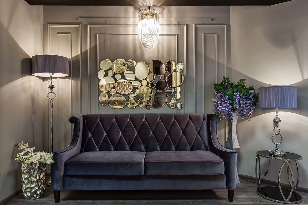 Кашпо 30х30х48см Garda Decor ZS-C847-19