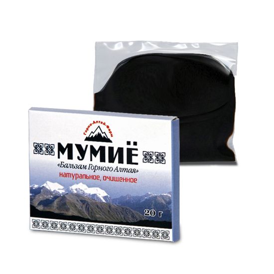 Мумиё "Бальзам Горного Алтая", 20 гр