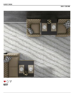 Керамогранит glossy №3 60х120, 6227