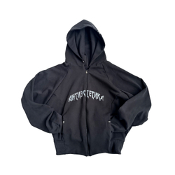 Зип-худи "Антиэстетика" black