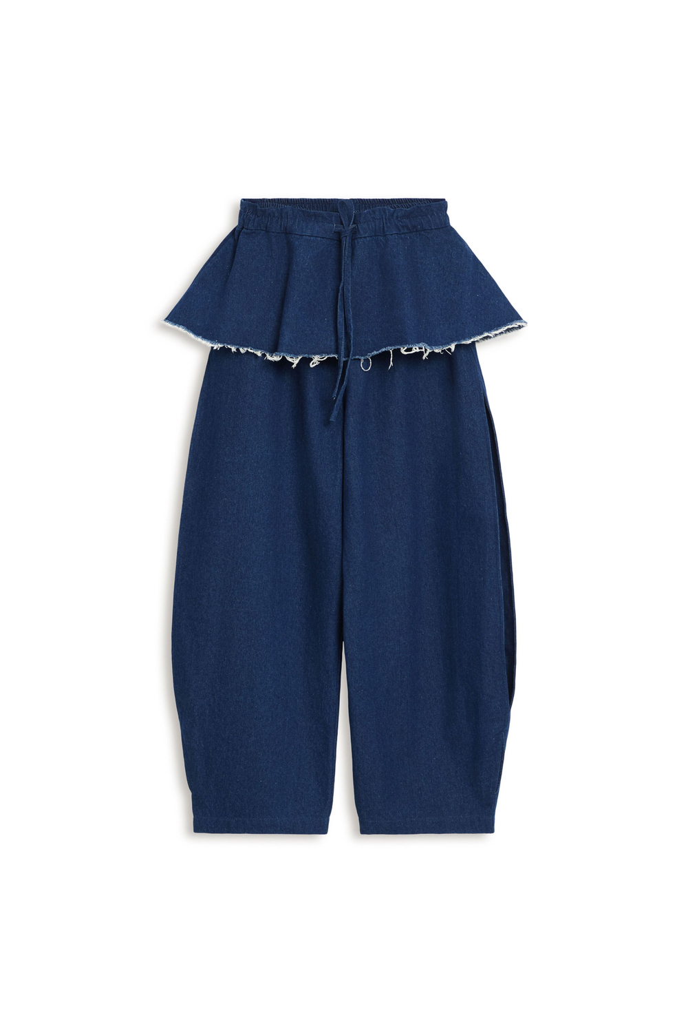Джинсы с баской SELECT Blue