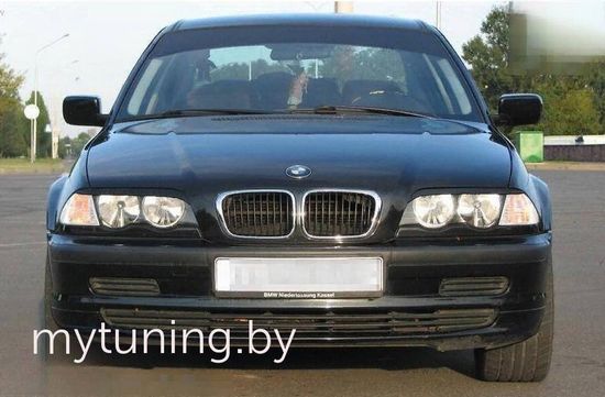Реснички на фары для BMW 3 E46 дорест