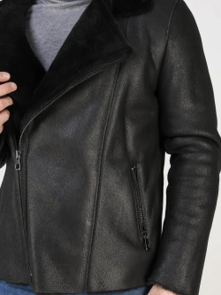 Дубленка зимняя натуральная куртка косуха