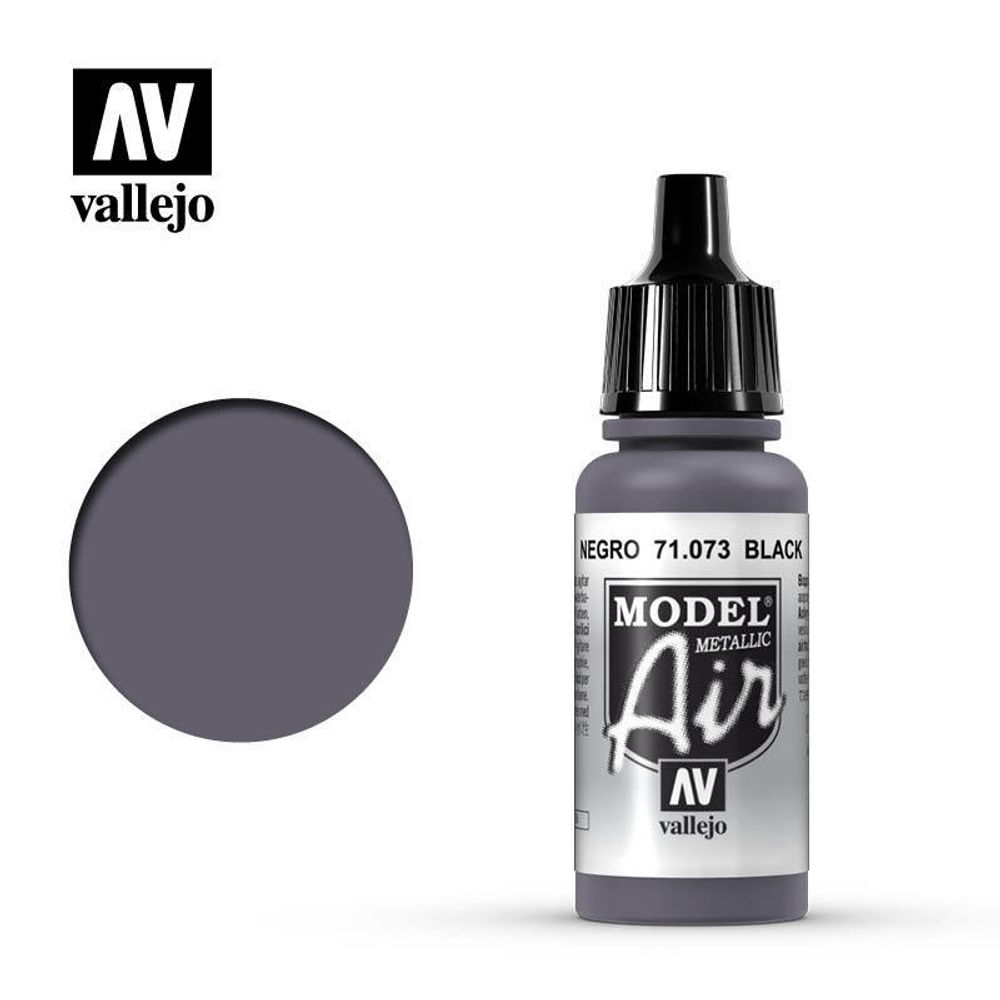 Model air 073-17ml. Black (metallic)