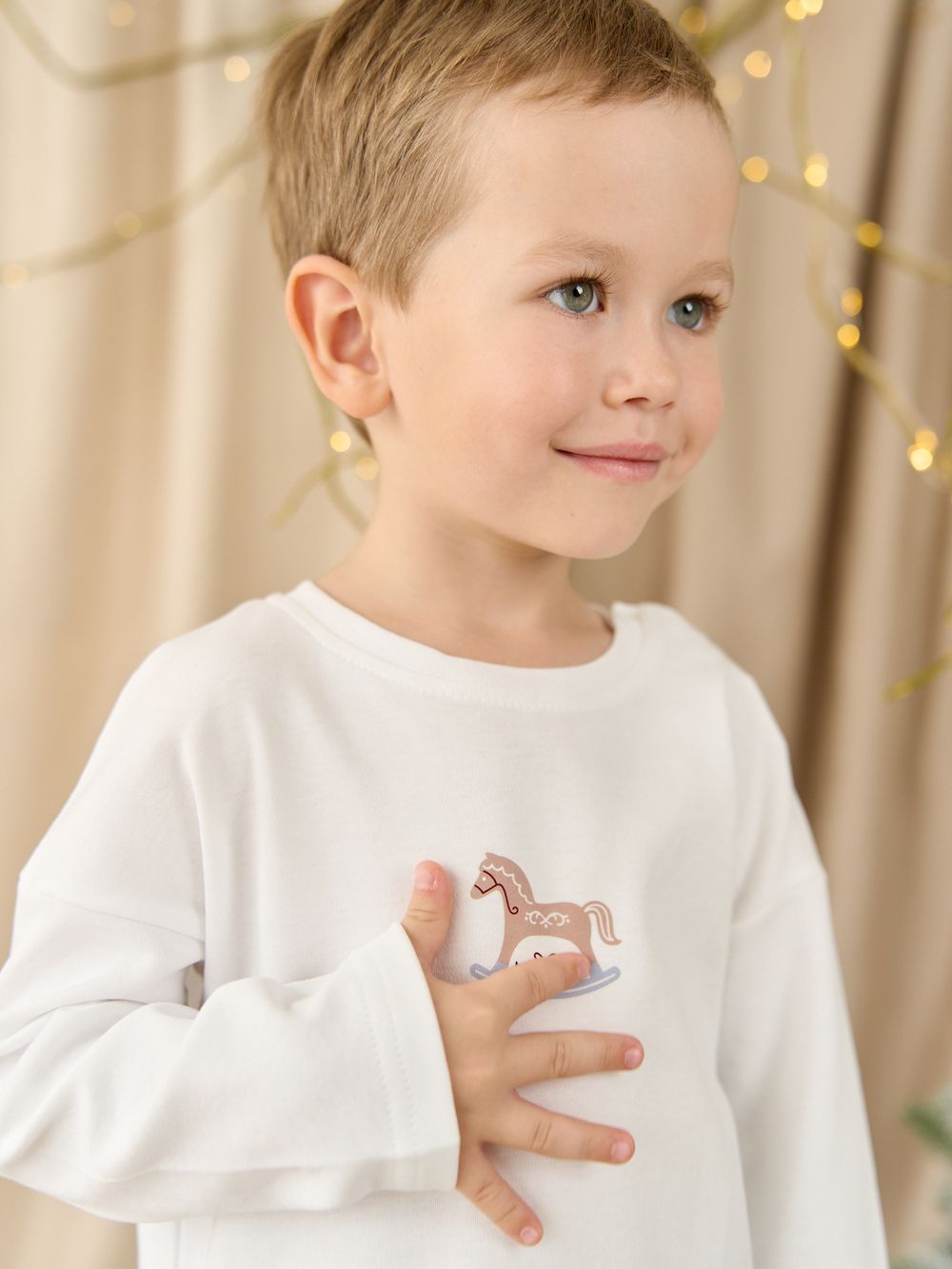 Лонгслив "Лошадка" 0+