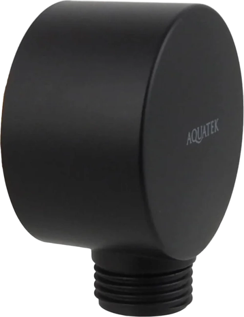 Шланговое подсоединение AQUATEK, черный матовый