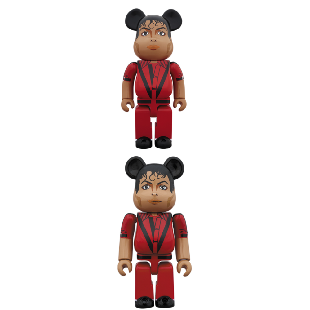 Дизайнерские игрушки BE@RBRICK MJ Michael Jackson 100%+400%/1000% 7cm/28cm/70cm, MJ