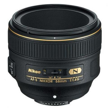 Объектив Nikon 58mm f/1.4G AF-S Nikkor