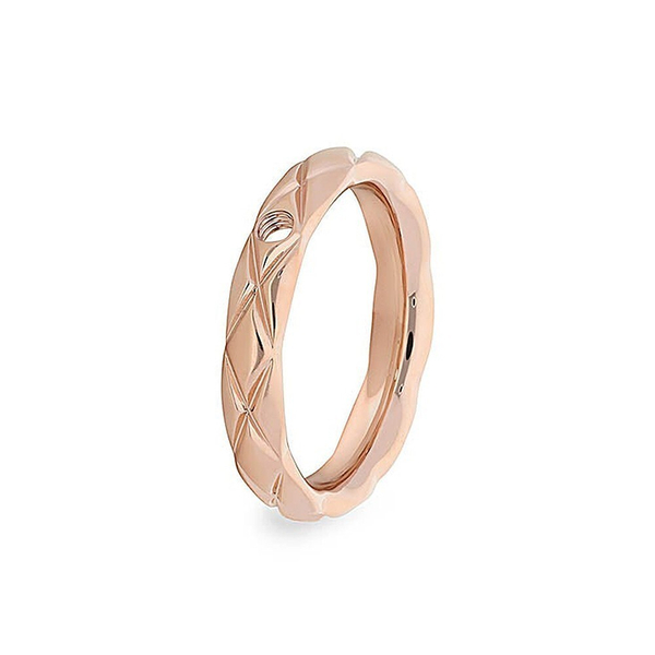 Кольцо - База Qudo  Aversa Rose Gold 16.0 мм 616276 RG размер 16