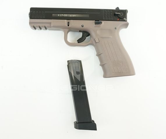 Охолощенный СХП пистолет Retay Glock 17, 9 pak