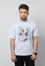 Футболка оверсайз OLYMPIC WINTER WHITE