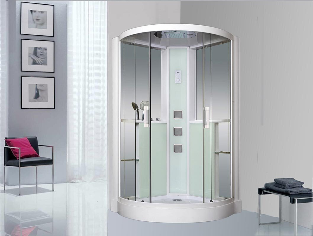 Душевая кабина Grossman Cosmo GR142 (120x120x215) дверь раздвижная,5 мест