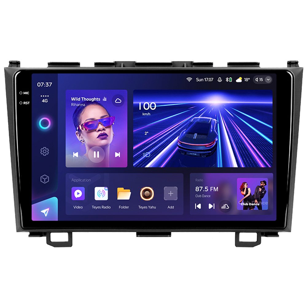 Teyes CC3 2K 9"для Honda CR-V 2006-2012
