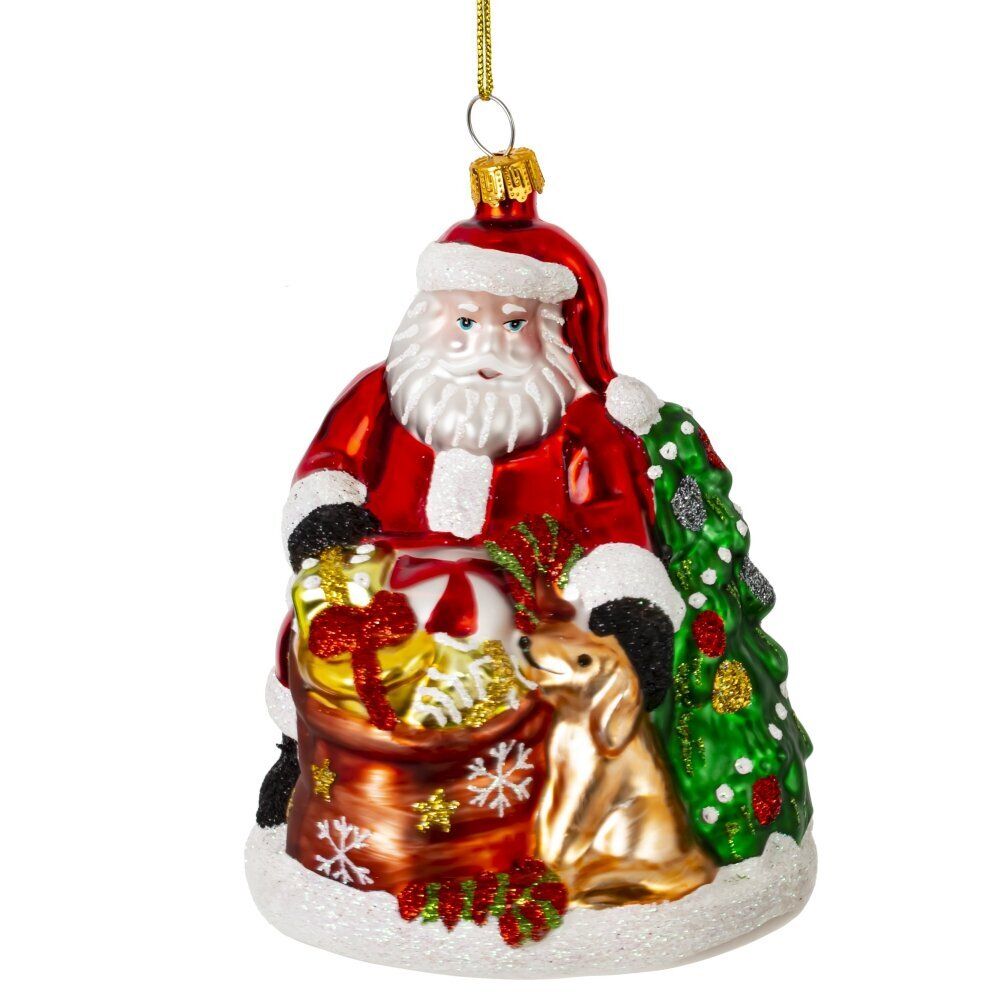 GAEM Украшение новогоднее "Дед Мороз", L9,5 W9 H13 см