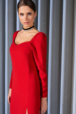 51495 Платье женское (красный)