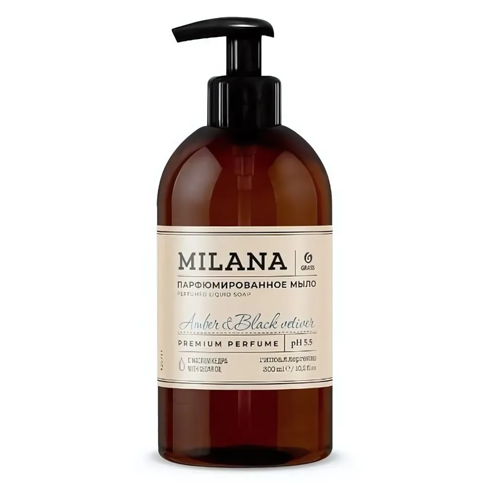 Мыло жидкое КЛИНИНГ Milana Perfume Professional 1л.