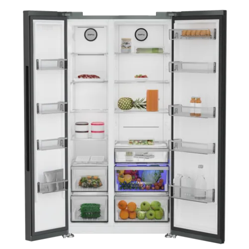 Холодильник Side-by-Side Grundig GSN30110FXBR - рис.4