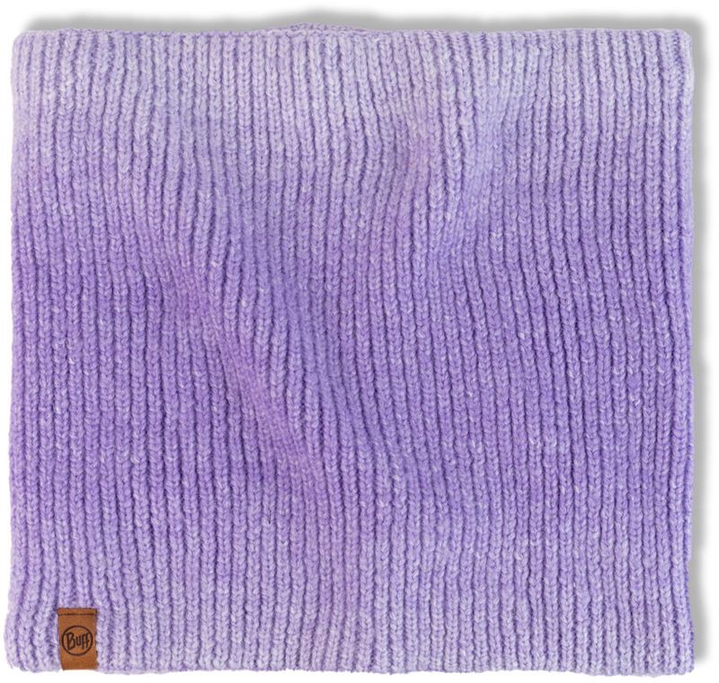 Вязаный шарф-труба с флисом Buff Knitted & Fleece Neckwarmer Marin Lavender Фото 3