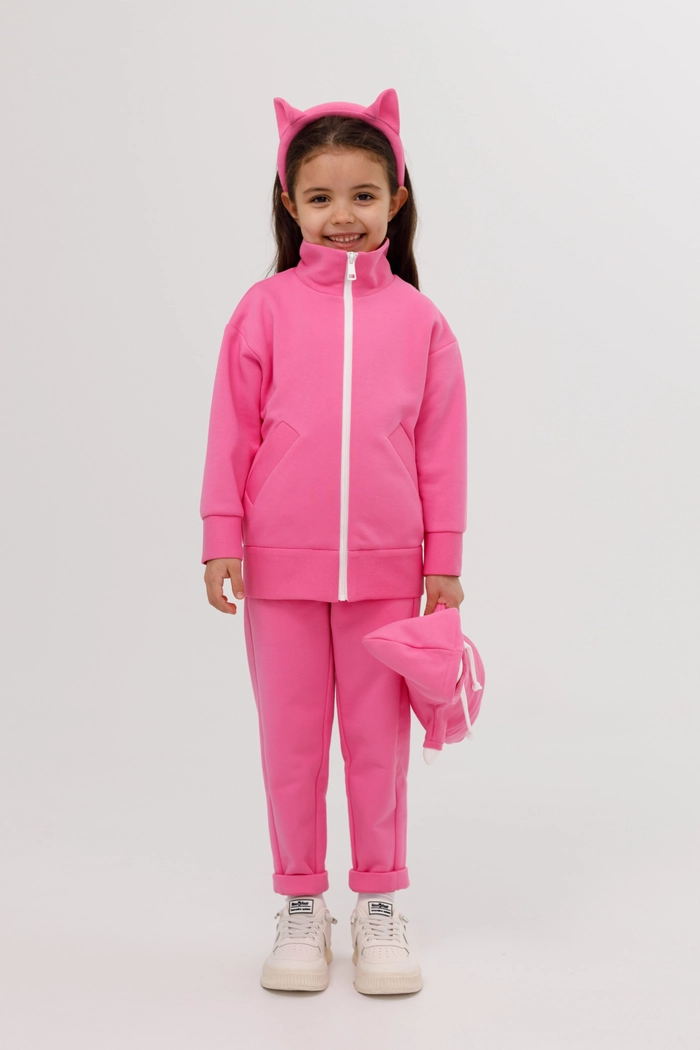 ТОЛСТОВКА ДЕТСКАЯ ДЭВИ РОЗОВЫЙ ЛИМОНАД