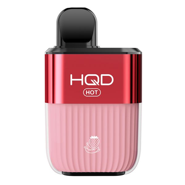 Купить Одноразовый Pod HQD HOT - Strawberry Banana (5000 затяжек)