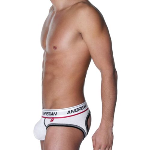 Мужские трусы джоки Andrew Christian Air Flexsoft  Show It Jockstrap White AC33