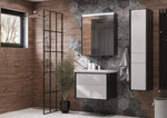 Шкаф-колонна Roca Ronda R белый глянец/антрацит ZRU9302967