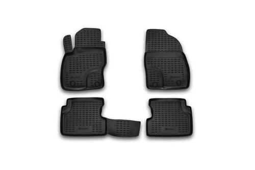 Коврики в салон для FORD Focus II 2004-2011, 4 шт. (полиуретан) NLC.16.03.210