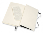 Блокнот Moleskine Classic Soft Expended (QP618EXP) 13х21см 400стр. без линовки, мягкая обложка, черный