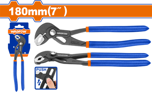 Клещи переставные 180 мм (6/36) WADFOW WPL6707