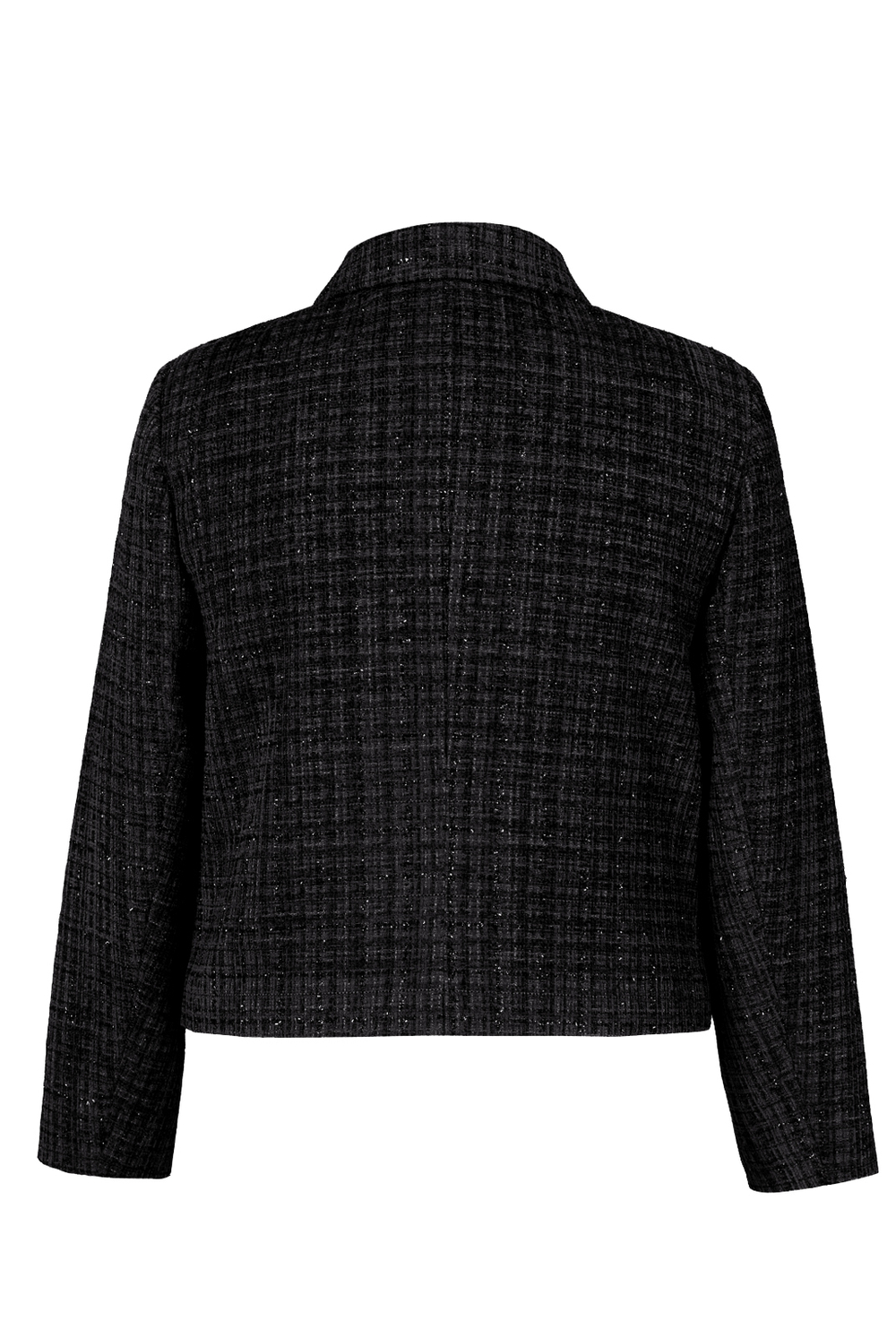 Жакет женский 3888ВП, черный блеск #323ЧБл043888ВП