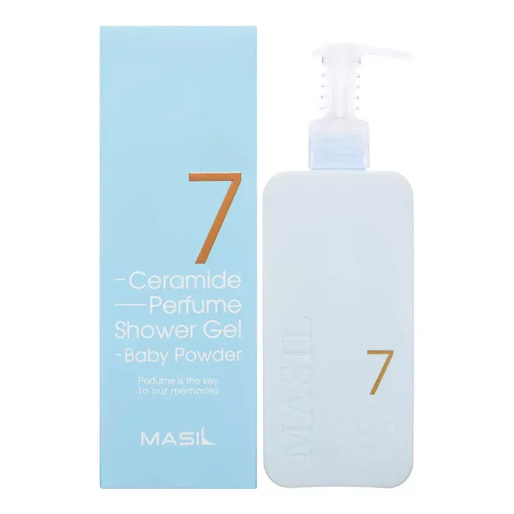 Гель для душа Masil 7 Ceramide Perfume Shower Gel Baby Powder 300 мл